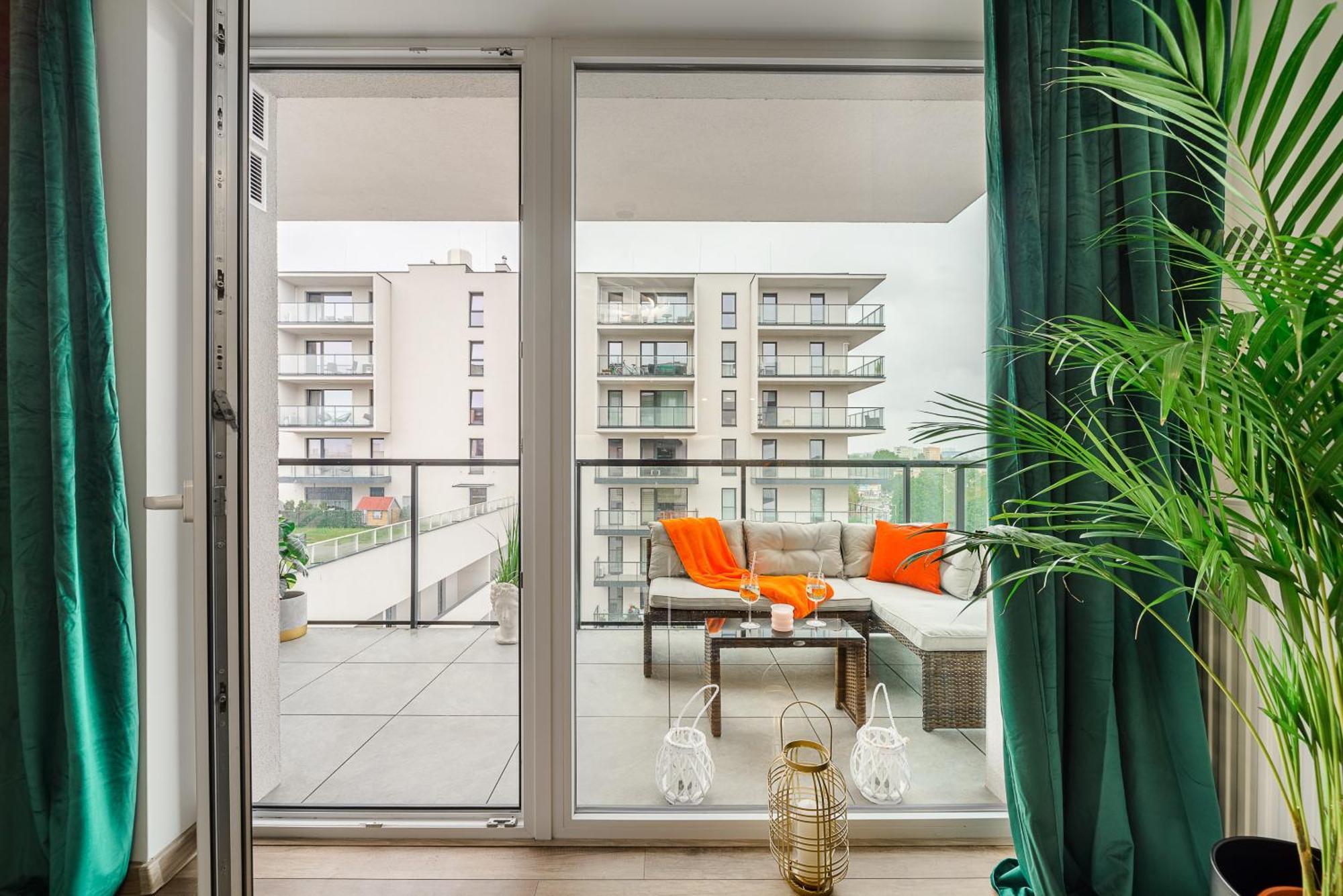 Lumina Stylish 3-Room Apart With Balcony Łódź Exterior foto