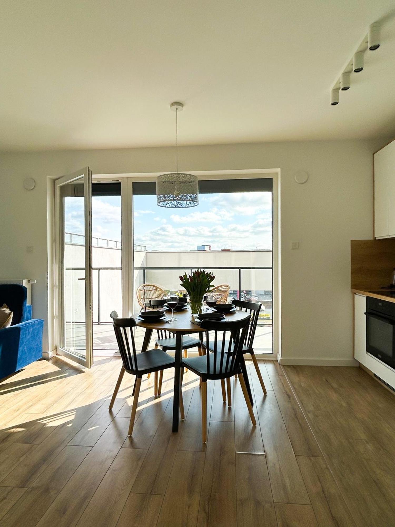 Lumina Stylish 3-Room Apart With Balcony Łódź Exterior foto